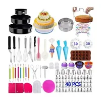 A77 Cake Tools 340PCS Set Making Baking Pastry Supplies Kit Set Accessories Piping Bag Cake Decorating Tools and Equipment
