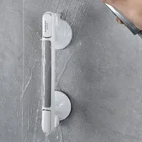 1pc bathroom toilet elderly bathing safety handrail toilet anti-fall anti-slip railing non-perforated suction cup bathroom handl