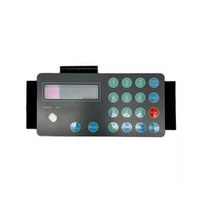 Customizing Low price Key Pad Graphic Overlay Button Panel Membrane Keypad Keyboard Switch