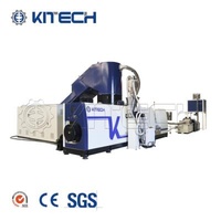 Factory Waste Plastic LDPE HDPE PP BOPP Film Recycling Pelletizing Machine