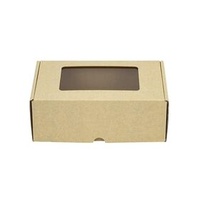 2024 Recyclable Paper Packaging Corrugated Box For Pastry With Window