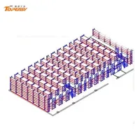 Warehouse Steel Storage Mezzanine Floor Racks with Stairway