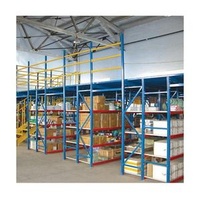 Peterack Steel Multi Racks Warehouse Mezzanine Rack System Loft Racking Platform