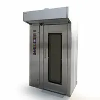 High Capacity Humidifier Industrial Rotary Baking Food Pastry Gas Convection Steam Rack Oven Machine Factory Price