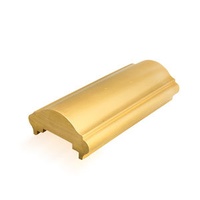 Outdoor Brass Railing and Handrail by the River Custom Brass Extrusion Profile l Decorative Copper Profiles