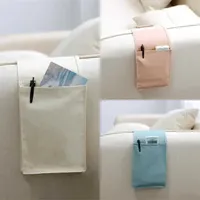 New Handrail Storage Bedside Couch Armrest Arm Rest Remote Control Bag On TV Sofa Organizer Holder Pockets