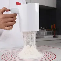 Baking Tools Screen Cup Shaped Handheld Stainless Steel Flour Sifter Electric Sieve Icing Sugar Powder Kitchen Pastry Cake Tool