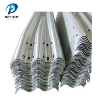 Corrosion Resistance S355JR Galvanized Guardrail Lighting Guardrail Post Driver For Sale Highway Guardrail
