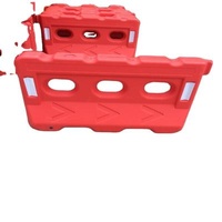 Water proof protection device road plastic crowd control flat used guardrail for sale road traffic barrier gate