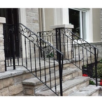 Top-selling Modern Forged Outdoor Handrails for Steps