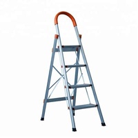 Step Home Folding Ladders 3 Used Ladder With Lightweight Handrail Aluminio Folding D Shape Staircase