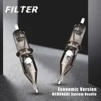Tattoo Needles Original Filter Cartridge Tattoo Needles Round Liner #10 0.30 mm Membrane System Needles for Cartridge Machine Grip 10pcslot 231030