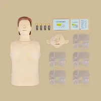 Acls Silicone Boy Mannequin Half Body CPR Manikin