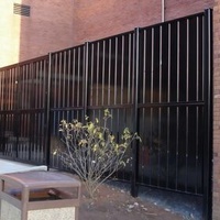 Ancient aluminum alloy guardrail ancient villa balcony handrail railing outdoor court fence courtyard