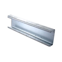 Easily Assembled Used C Section Galvanized Steel Guardrail Post Privacy Fence