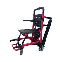 Portable 500lb Capacity Glide Stair Chair Wheelchair Battery Powered Mobile Stairlift with Tracks Stair Chair Lift