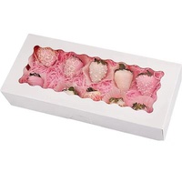 Custom Food Cake Cookie Pastry Box Window Bakery Boxes with Logo Wholesale