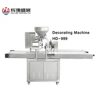 HD-999 Huide Pastry Decorating Machine for Toast Loaf Bread/Biscuit Sandwich/Crisp Food Decorating Cakes and Bread with Many Kinds of Patterns