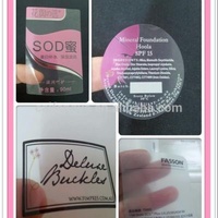 Waterproof Clear BOPP Label Sticker For Perfume