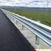Manufacturers Country Road Three Wave Anti-Collision Waveform Guardrail