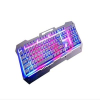 Membrane Ergonomic PC Gaming Keyboard With Backlight 19 Keys Water Resistant