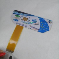 Remote Controller Membrane Switch Factory LED Push Switch Custom Membrane Illuminated Keypad