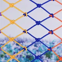 Child Safety Net Balcony Railing Stairs Anti-Falling Fence Net Mesh Playground Guardrail Kids Hanging Network Color Climbing Net