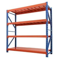 China Manufacture Factory 4 Layers Adjustable Rack Light Duty Racks Boltless Rack Price