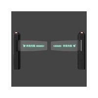 High Quality Best Selling Design Guardrail Supermarket Entrance Control Steel Door