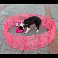 Good Quality Isolation Door Guardrail Dog Fence Indoor Free Standing Combination Pet Fence Plastic Dog Fence