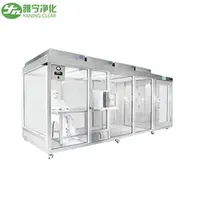 Pre-Fabricated Freestanding Clean Booth Enclosures Soft Wall Cleanroom with PVC Vinyl