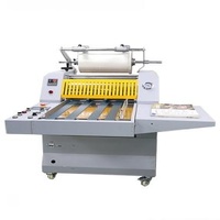 Width 490mm BOPP Thermal Film Roll Laminating Machines Document Use