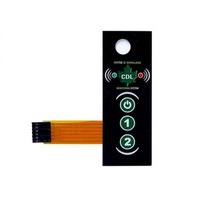Industrial Led Flexible Membrane Switch Cable Membrane Keypad fpc Membrane Switch Keypad