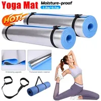 Waterproof Yoga Mat Moistureproof Thickened Aluminum Membrane Exercise Portable Multifunction for Gym Workout 250106