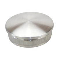 Stainless Steel Tube Contemporary Handrail Balustrade Round Hit In Bezel
