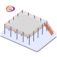 Mezzanine Systems Factory Heavy Duty warehouse racks Shelving Mezzanine Floor Racking System
