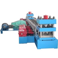 Automatic Hotels Expressway 2 Wave Road Guardrail Guardrail Roll Forming Machine