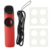 Kazoo Musical Instruments ABS Mouth Harmonica Kazoo With Spare Membrane For Mouth Flute Beginner Musical Instruments 5 Colors
