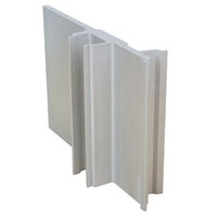 Custom high quality extrusion aluminum profile for aluminum fence/handrail section