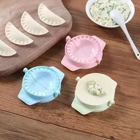 Baking Tools Plastic Dumplings Tool Easy DIY Dumpling Mold Dough Press Ravioli Molds Cooking Pastry Chinese Food Jiaozi Maker Kitchen