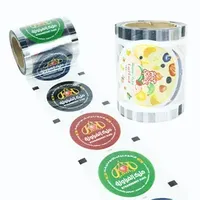 BOPP OPP Film Roll Custom Cup Sealing Film Bubble Tea Plastic Cup Sealing Roll Film for 90 95mm Plastic Milk Tea Cups