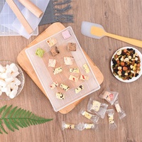 Snowflake pastry mold non-stick pastry mold tool 112 grid live bottom nougat marker 5-piece set