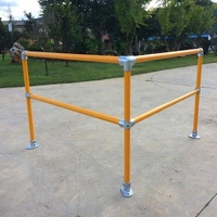 Modular Clamp Guardrail Steel Pipe Head Guardrail Home Decoration Set Design
