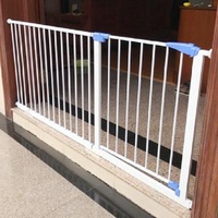 Child Safety Gate Baby Stairs Delight Pet Dog Insulation Punch-Free Door Barrier Guardrail Two Way Child Protection Gate Exbsh085