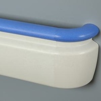 Hospital Anti-collision Handrail Pvc Plastic Handrails Walls In Hospitals