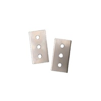 Euro Machinery Industry Three Hole Razor Slitter Blades For PP Pe Bopp Film