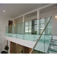 Frameless Glass Balcony Staircase Swimming Pool Glass Fence Glass Railing Balustrade Handrails