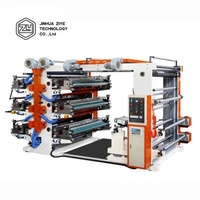Garment Shops FP6600 PVC BOPP PE Plastic Film Bag 2 4 6 8 Color Flexo Flexo Printing Machine