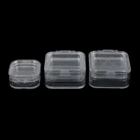 Dental Tooth Box With Film Inside Membrane Tooth Implant Transparent Plastic Box Laboratory Tools
