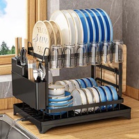 Wholesale Dish racks Durable Drying Rack For Dishes Knives Spoons And Forks Kitchen Organization